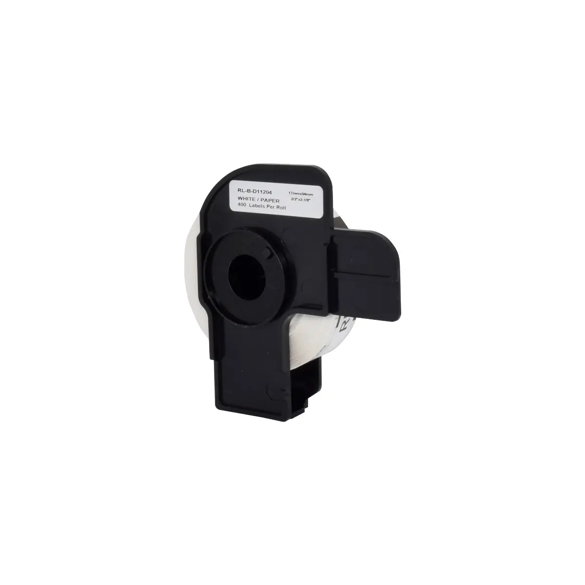 ЛЕНТА ЗА ЕТИКЕТНИ ПРИНТЕРИ BROTHER ТИП QL - MULTI PURPOSE LABEL - 17 mm x 54 mm x 400 - DK11204 (DK-11204) - PN RL-BR-DK11204 - G&G - image 1
