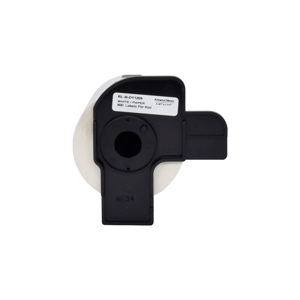 Bandă pentru imprimante de etichete BROTHER tip QL - Etichete mici de adresă - 29 mm x 62 mm x 800 - DK11209 (DK-11209) - PN RL-BR-DK11209 - G&G - image 2