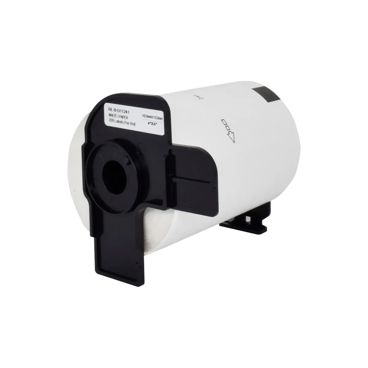 BANDĂ PENTRU IMPRIMANTE DE ETICHETE BROTHER TIP QL - ETICHETĂ MARE DE EXPEDIERE - 102 mm x 152 mm x 200 - DK-11241 (DK11241) - PN RL-BR-DK11241 - G&G - image 1