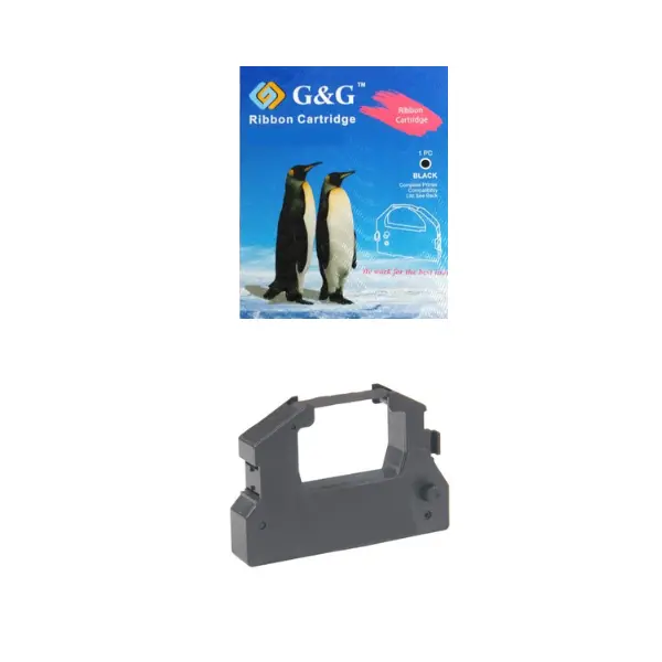BANDĂ PENTRU IMPRIMANTĂ MATRICIALĂ EPSON M2000/FUJITSU 29745/AT3000/NORAND 815/4000/4815/4820/DP815/NP815 - ERC28 (ERC-28) - Negru - 4,5 m x 12,7 mm