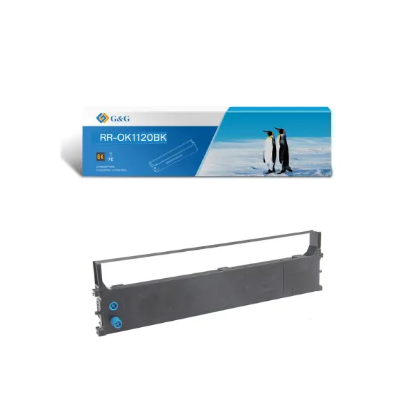 ЛЕНТА ЗА МАТРИЧЕН ПРИНТЕР OKI ML 1120/1190 - Black - PN RR-OK-1120-BK - G&G