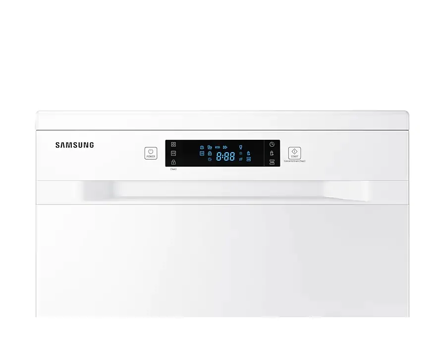 Съдомиялна машина, Samsung DW60M5050FW/EC,  Dishwasher, 60cm, 12l, Energy Efficiency F, Capacity 13 p/s, large display, 48dB, White - image 7