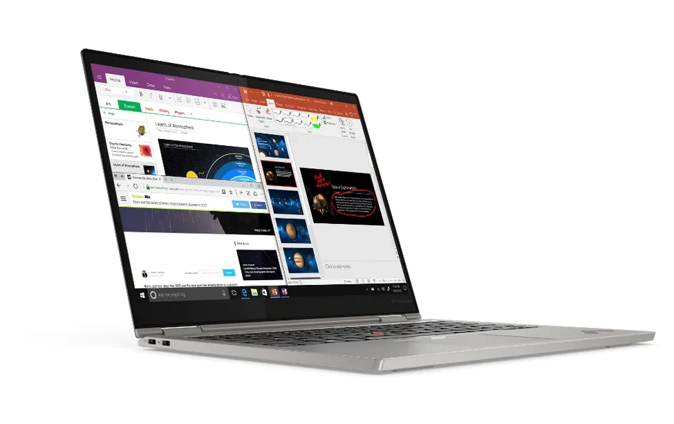 Лаптоп, Lenovo ThinkPad X1 Titanium Yoga Intel Core i7-1160G7 (2.1GHz up to 4.4GHz, 12MB), 16GB LPDDR4x 4266MHz, 1TB SSD, 13.5" QHD (2256x1504) IPS AR, Touch, Intel Iris Xe Graphics, WLAN, BT, WWAN, 720p&IR Cam, FPR, Backlit KB, 4 cell, Win10Pro, 3Y - image 2
