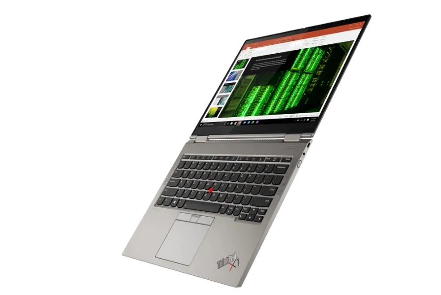 Лаптоп, Lenovo ThinkPad X1 Titanium Yoga Intel Core i7-1160G7 (2.1GHz up to 4.4GHz, 12MB), 16GB LPDDR4x 4266MHz, 1TB SSD, 13.5" QHD (2256x1504) IPS AR, Touch, Intel Iris Xe Graphics, WLAN, BT, WWAN, 720p&IR Cam, FPR, Backlit KB, 4 cell, Win10Pro, 3Y - image 4