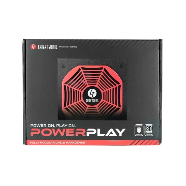 Захранване, Chieftec PowerPlay Platinum GPU-850FC, 850W retail - image 6