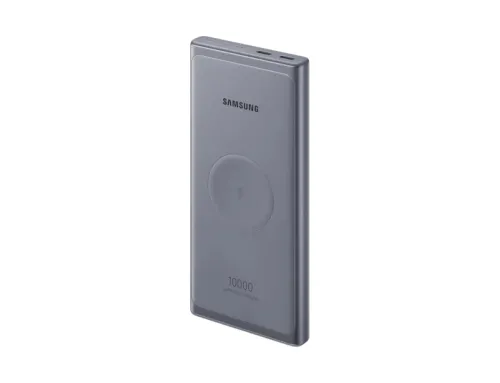 Външна батерия, Samsung Wireless Power Bank, USB Type-C, Grey - image 1