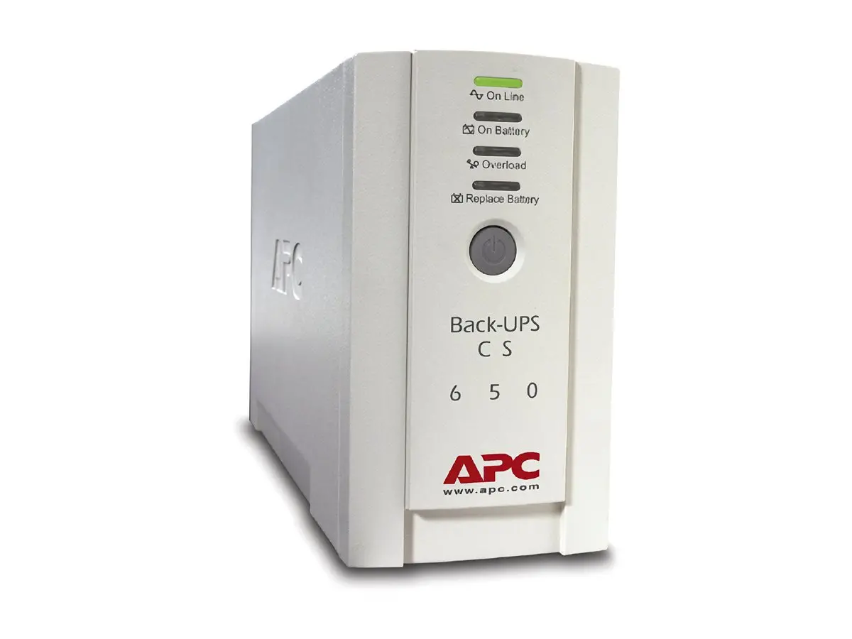 Непрекъсваем ТЗИ, APC Back-UPS CS 650VA, USB or serial connectivity - image 1