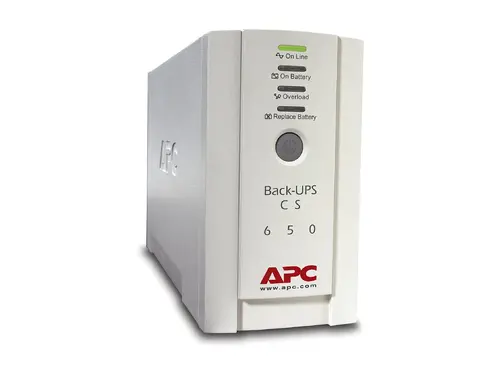 Непрекъсваем ТЗИ, APC Back-UPS CS 650VA, USB or serial connectivity - image 1