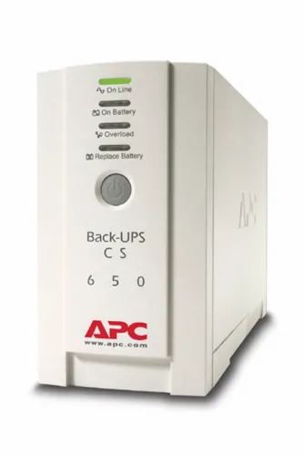Непрекъсваем ТЗИ, APC Back-UPS CS 650VA, USB or serial connectivity