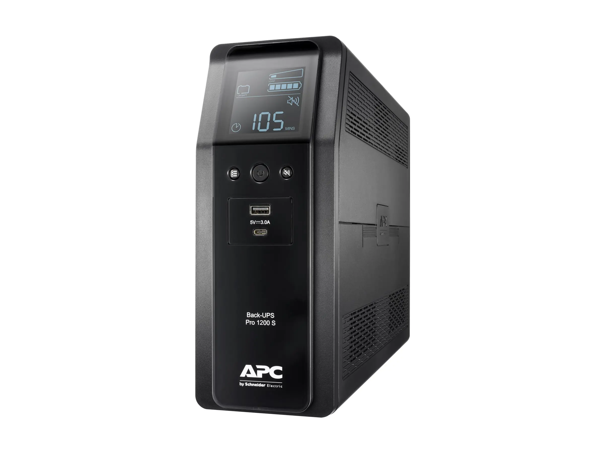 UPS, APC Back UPS Pro BR 1200VA, Sinewave, 8 Outlets, AVR, LCD interface - image 1