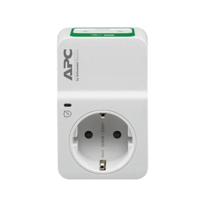 Филтър, APC Essential SurgeArrest 1 Outlet 230V, 2 Port USB Charger, Germany - image 1