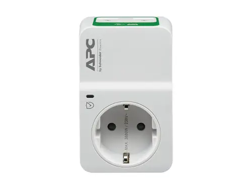 Филтър, APC Essential SurgeArrest 1 Outlet 230V, 2 Port USB Charger, Germany - image 3