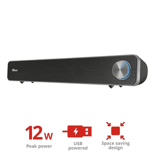 Тонколони, TRUST Arys USB Soundbar - image 4