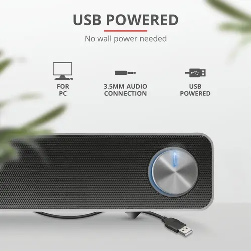 Тонколони, TRUST Arys USB Soundbar - image 6