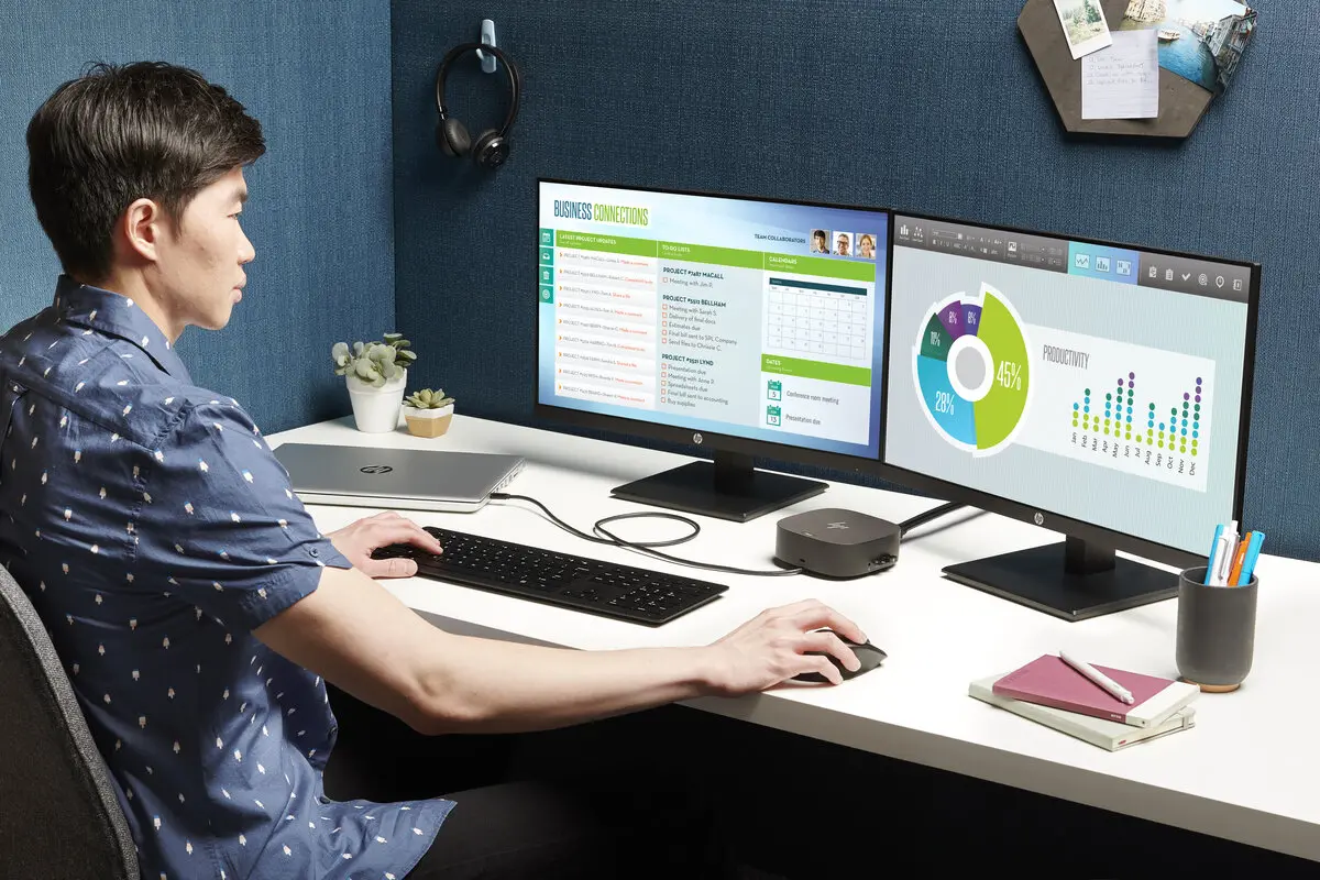 Stație de andocare, HP USB-C Dock G5 - image 3