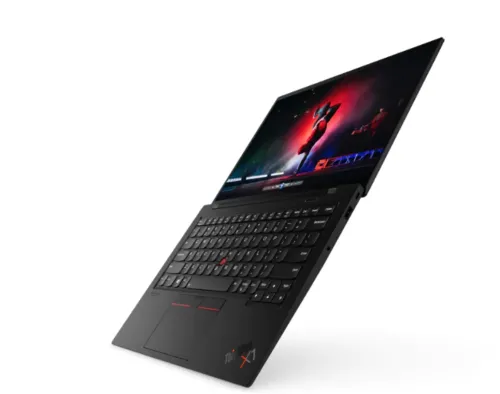 Лаптоп, Lenovo ThinkPad X1 Carbon G9 Intel Core i7-1165G7 (2.8GHz up to 4.7GHz, 12MB), 16GB LPDDR4x 4266MHz, 512GB SSD, 14" WQUXGA (3840x2400) IPS Glossy, WLAN, BT, Intel Iris Xe Graphics, 720p&IR Cam, FPR, Backlit KB, 4 cell, Black, Win10Pro, 3Y - image 3