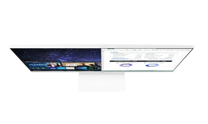 Монитор, Samsung 27A501 , 27" VA LED, 60 Hz, 8 ms GTG, 1920x1080, 250 cd/m2, 3000:1, HDR 10, AMD FreeSync, Eye Saver, Flicker Free, 2xUSB 2.0, 2 HDMI, Speakers 2x5W, Headphone Jack, 178°/178°, White - image 6
