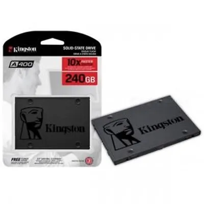 Твърд диск, Kingston A400 2.5 240GB SATA SSD