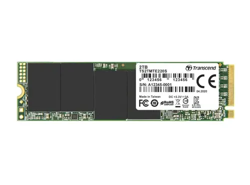 Твърд диск, Transcend 2TB, M.2 2280, PCIe Gen3x4, M-Key, 3D TLC, with Dram - image 1