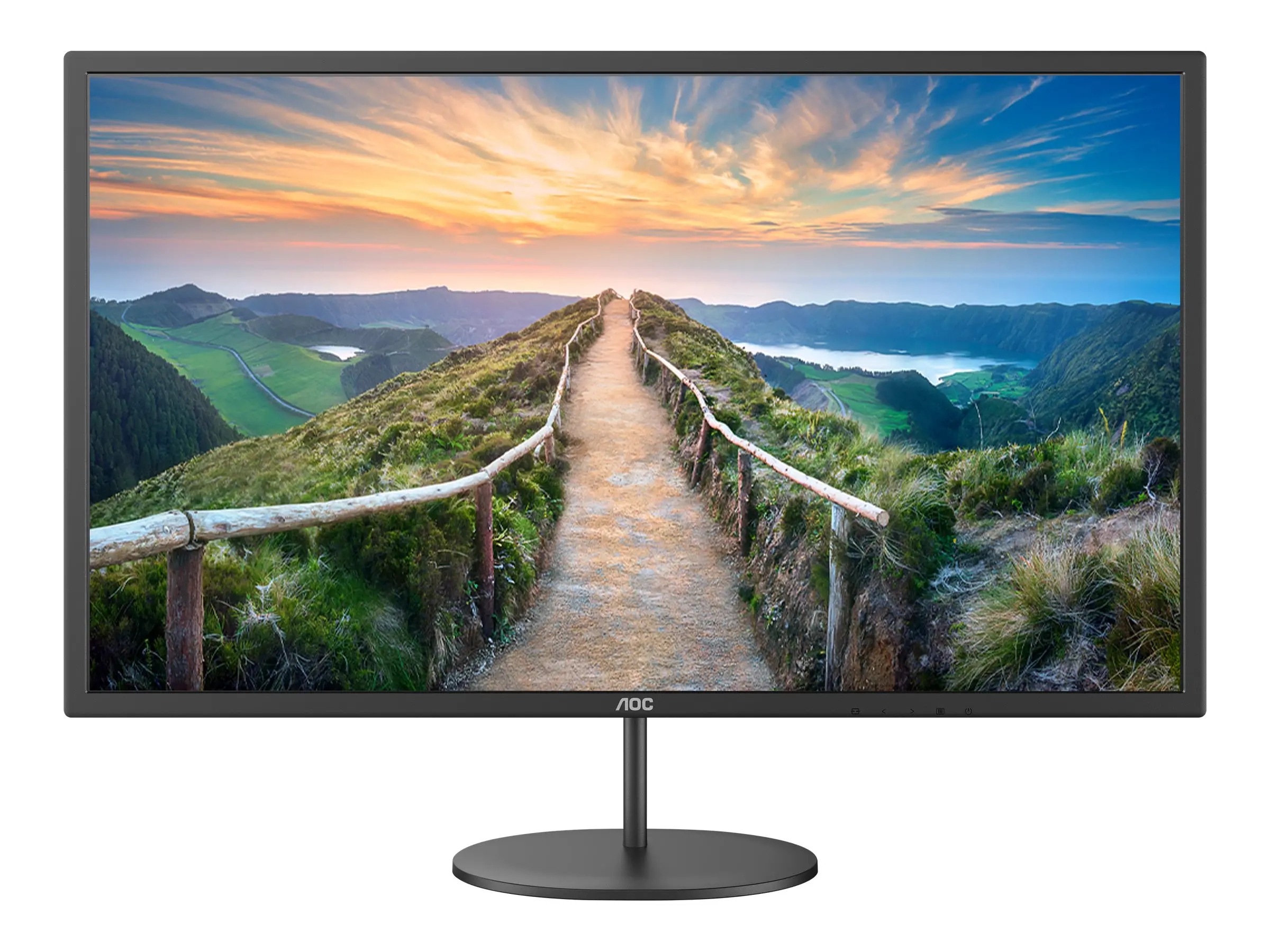 Οθόνη, AOC Q32V4, 31.5" IPS WLED, 2560x1440@75Hz, 4ms GTG, 250cd/m2, 1000:1, 20M:1 DCR, Adaptive Sync, FlickerFree, Low Blue Light, 2Wx2, Tilt, HDMI