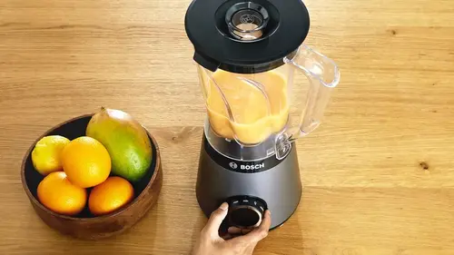 Blender, Bosch MMB6141S, VitaPower Blender, 1200 W, cană blender Tritan 1.5l, două setări de viteză și funcție pulse, lame ProEdge din oțel inoxidabil - 6