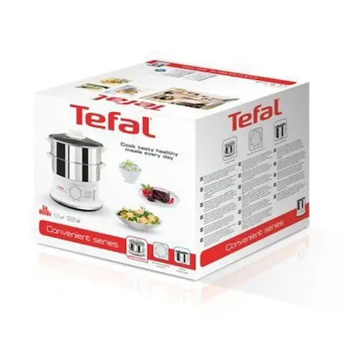 Συσκευή μαγειρέματος στον ατμό, Tefal VC145130, Convenient series λευκό - 6