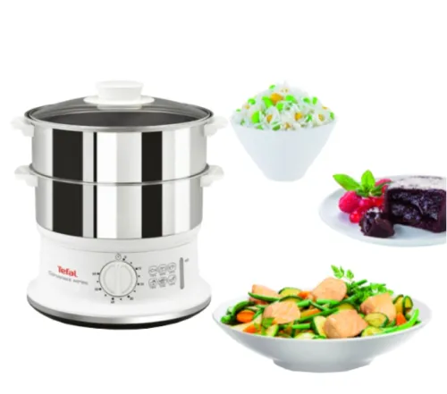 Уред за готвене на пара, Tefal VC145130, Convenient series white - image 6