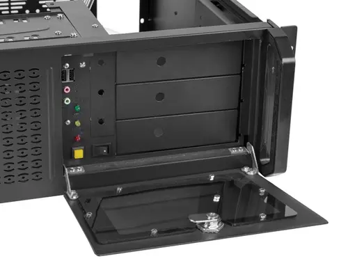 Кутия за сървър, Lanberg rackmount server chassis ATX 450/08 19"/4U - image 3