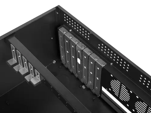 Кутия за сървър, Lanberg rackmount server chassis ATX 450/08 19"/4U - image 4