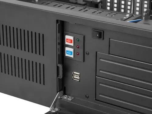 Carcasă server, Lanberg rackmount ATX 450/10 19"/4U - 7