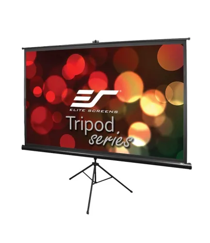 Екран, Elite Screen T100UWH Tripod, 100" (16:9), 221.0 x 124.5 cm, Black