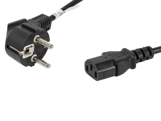 Кабел, Lanberg CEE 7/7 -> IEC 320 C13 power cord 1.8m, black