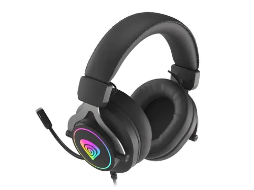 Слушалки, Genesis Gaming Headset Neon 750 With Microphone RGB Illumination Black - image 3
