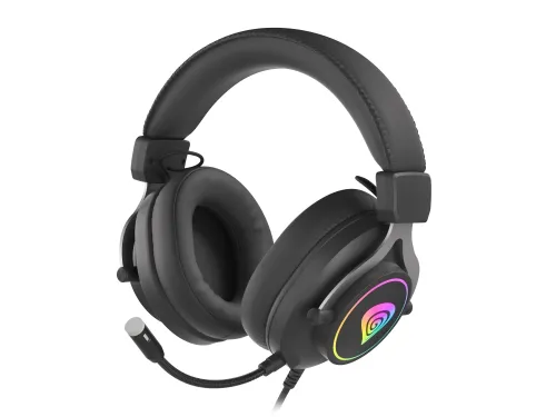 Слушалки, Genesis Gaming Headset Neon 750 With Microphone RGB Illumination Black