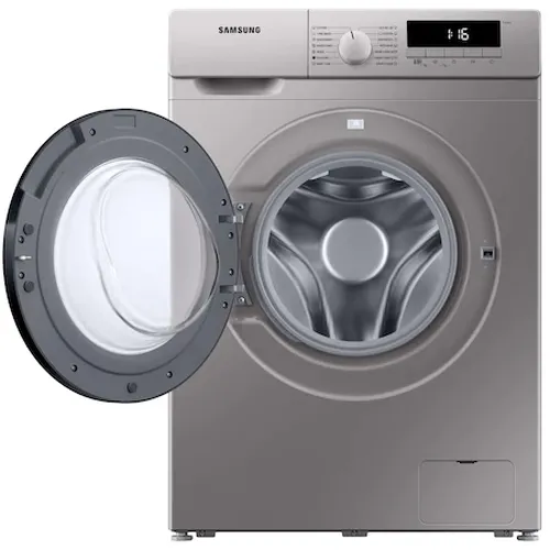 Пералня, Samsung WW70T302MBS/LE, Washing machine 7 kg, 1200 rpm, Slim, Energy Efficiency D, Spin Efficiency B, Digital Inverter Technology, Quick Wash, Drum Clean, silver, black door - image 4