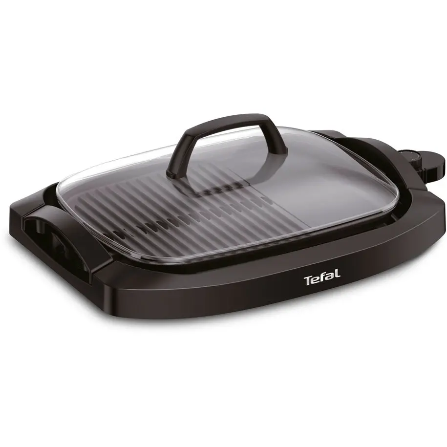 Grătar, Tefal CB6A0830 Plancha cu capac - image 1