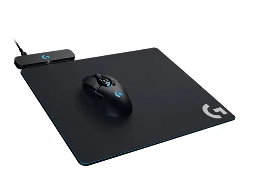Зарядно устройство, Logitech G Poweplay Wireless Charging System, Hard/Cloth Mouse Pad, G502/G703/G903/Pro X Superlight Compatible - image 1
