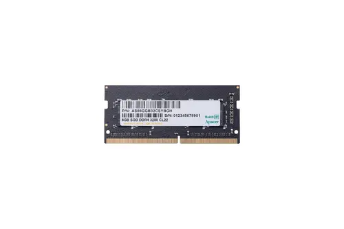 Μνήμη, Apacer 8GB Μνήμη Notebook - DDR4 SODIMM 3200MHz - 1