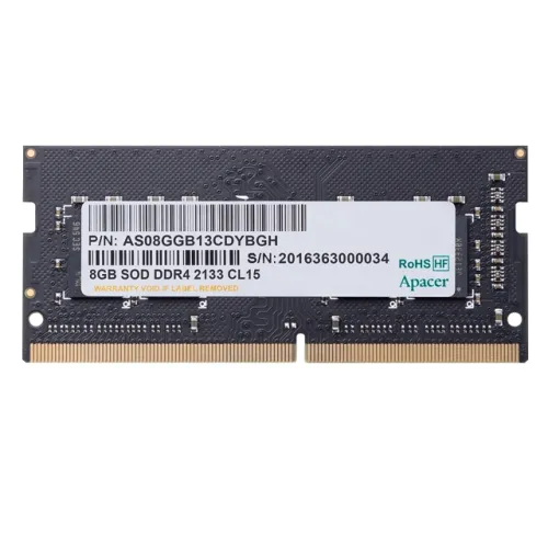 Памет, Apacer 8GB Notebook Memory -  DDR4 SODIMM 3200MHz