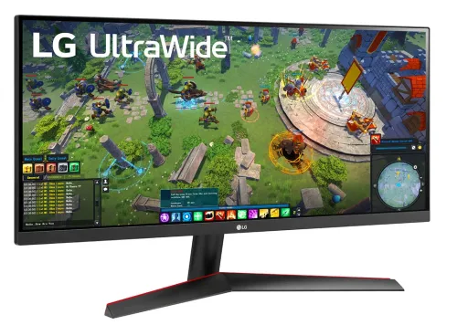 Монитор, LG 29WP60G-B, 29" UltraWide Full HD, IPS Panel, 1ms MBR, 1000:1, 250 cd/m?, 21:9, 2560 x 1080, HDR 10, sRGB 99%, FreeSync, Reader Mode, 75Hz, USB Type-C, HDMI, DP, Tilt, Headphone Out, Black - image 2