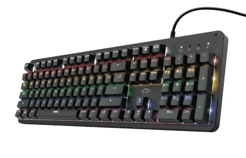 Клавиатура, TRUST GXT 863 Mazz Mechanical Illuminated Keyboard US - image 1
