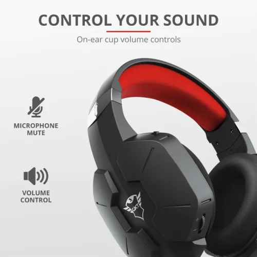 Слушалки, TRUST GXT 323 Carus Gaming Headset - image 7