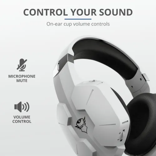Слушалки, TRUST GXT 323W Carus Gaming Headset PS5 - image 8
