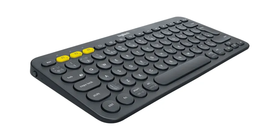 Клавиатура, Logitech K380 Multi-Device Bluetooth Keyboard - US Intl - Dark Grey - image 1