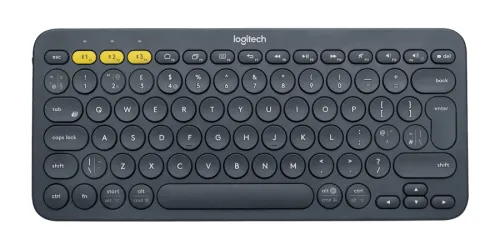 Клавиатура, Logitech K380 Multi-Device Bluetooth Keyboard - US Intl - Dark Grey