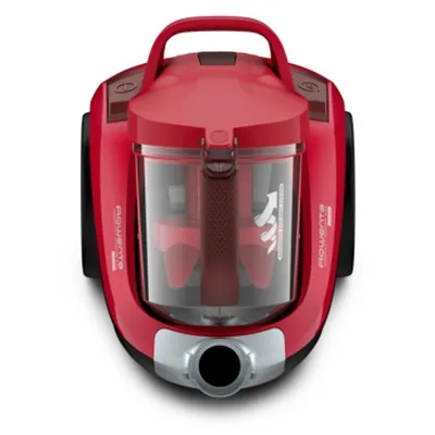 Прахосмукачка, Rowenta RO4853EA COMPACT POWER XXL, RED, 2.5L, 550W, 75dB, parquet - crevice tool - upholstery nozzle - image 6