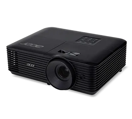 Мултимедиен проектор, Acer Projector X138WHP, DLP, WXGA (1280x800), 4000 ANSI Lumens, 20000:1, 3D, HDMI, VGA, RCA, Audio in, DC Out (5V/2A, USB-A), Speaker 3W, Bluelight Shield, Sealed Optical Engine, LumiSense, 2.7kg, Black - image 1