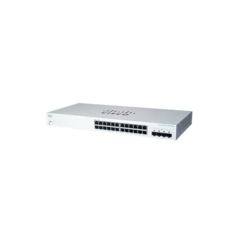 Комутатор, Cisco CBS220 Smart 24-port GE, 4x1G SFP