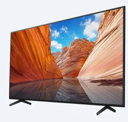 Телевизор, Sony KD-55X81J 55" 4K HDR TV BRAVIA , Direct LED, Processor X1™, Triluminos PRO, XR 400Hz, X-Balanced Speaker, Dolby Atmos, DVB-C / DVB-T/T2 / DVB-S/S2, USB, Android TV, Google TV, Voice remote RMF-TX520E, Black - image 1