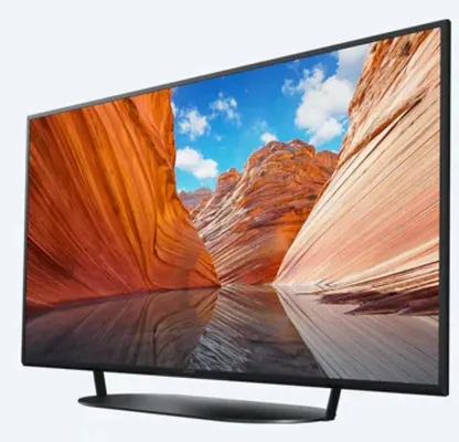Телевизор, Sony KD-55X82J 55" 4K HDR TV BRAVIA , Direct LED, Processor X1, Triluminos PRO, XR 400Hz, X-Balanced Speaker, Dolby Atmos, DVB-C / DVB-T/T2 / DVB-S/S2, USB, Android TV, Google TV, Voice remote RMF-TX520E, Black - image 1